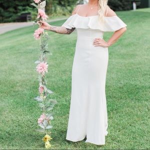 white dress - bridal or wedding